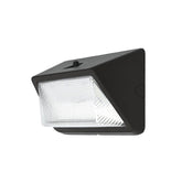 450- Watt Equivalent Integrated LED Bronze Dusk to Dawn Refractor Wall Pack Light  4000K - Like New
